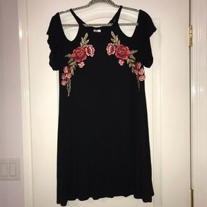 Francesca’s - Open Shoulder Dress